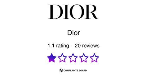 dior complaints